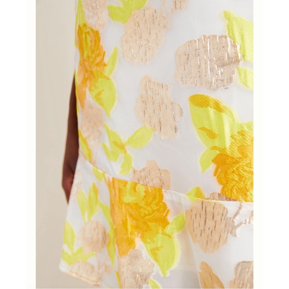 Anthropologie Maeve Faye Flounced Jacquard Mini Skirt NWT Size 16 (XL) - Picture 3 of 14